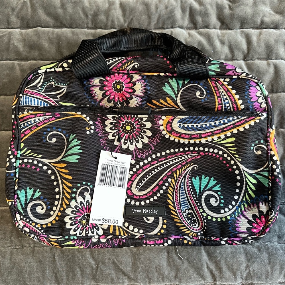 Vera Bradley Travel Organizer Bandana Swirl